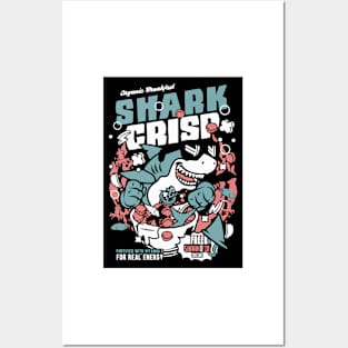 SHARK CRISP Posters and Art